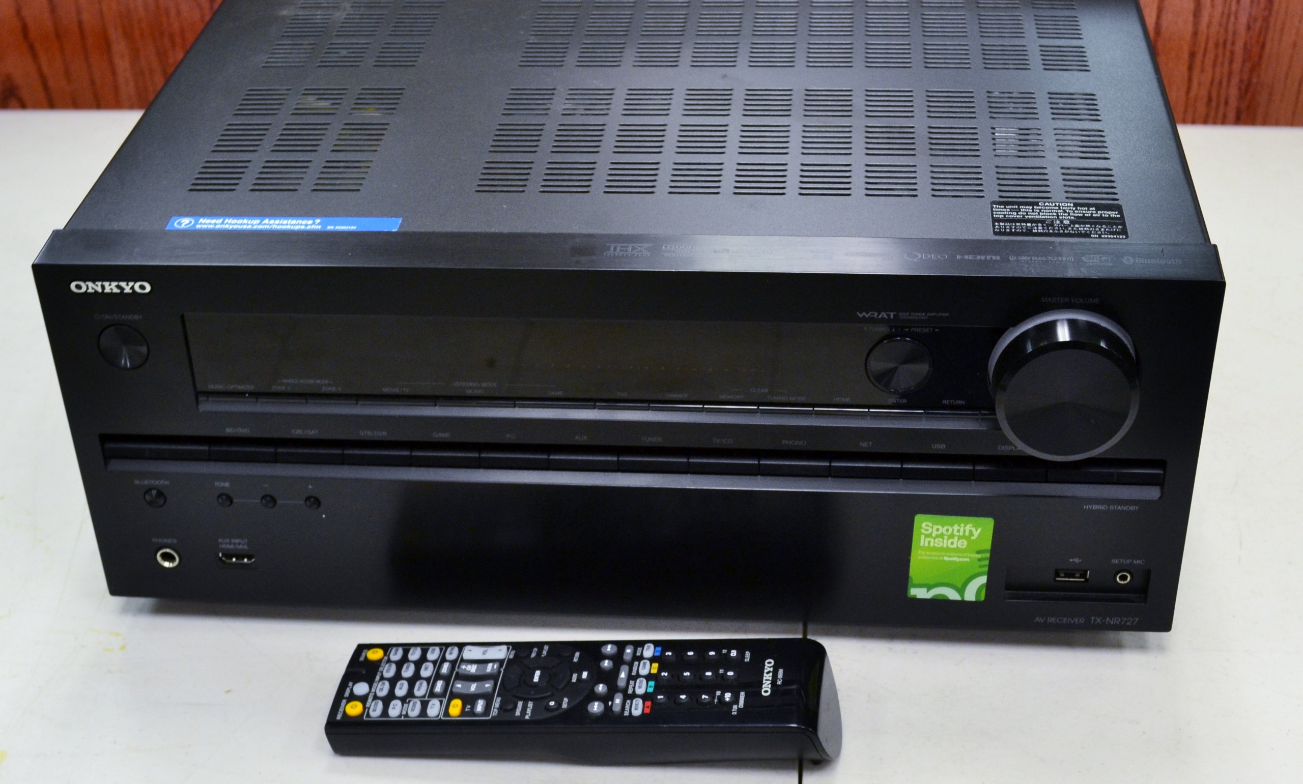 Amazon.com: Onkyo TX-NR727 3D Ready A/V Receiver - 7.2 Channel